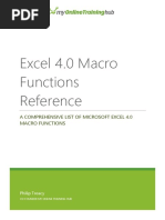 Excel 4.0 Macro Functions Reference PDF