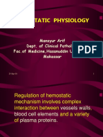 Mekanisme Hemostasis & Koagulasi (Prof. Dr. Mansyur Arif, PH.D, SP - PK (K) )