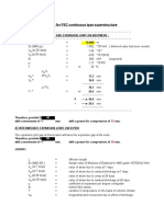 Design of Expansion Joint For PSC Continuous Type Superstructure