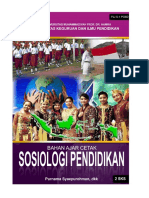 Sosiologi Pendidikan Book Bab 1 PDF