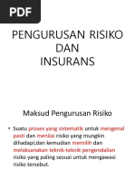 PENGURUSAN RISIKO