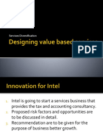 Designing Value Based Services