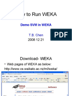 How To Run WEKA: Demo SVM in Weka