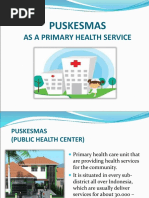 Puskesmas: As A Primary Health Service