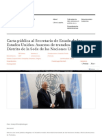 Https Analisis05 Wordpress Com 2017-10-28 Carta Publica Al Secretario de Estado de Los Estados Unidos Asuntos de Tratados Que Es El Distrito de La Sede de Las Naciones Unidas