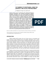 Bioresources.: Bioconversion of Bamboo To Bioethanol Using The Two-Stage Organosolv and Alkali Pretreatment