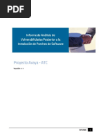 Informe de Análisis de Vulnerabilidades ATC Posterior a La Instalación de Parches de Software (Versión 1.1 - Clean)
