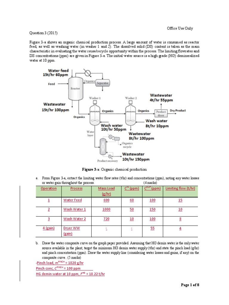 Water Calculate PDF Wastewater Water