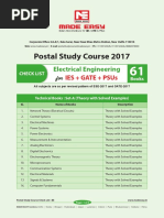 Postal Study Course 2017: Electrical Engineering