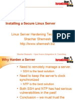 Installing A Secure Linux Server