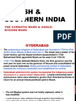 British & Southern India: The Carnatic Wars & Anglo-Mysore Wars
