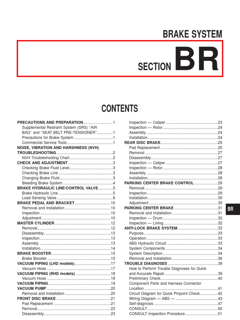 Brake System | PDF | Anti Lock Braking System | Brake