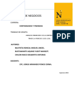 Analisis de Estados Financieros TRADI S A