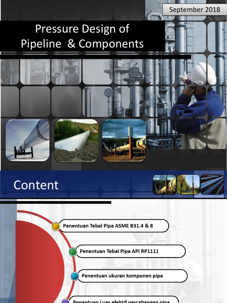 Pressure Design of Pipeline Components | PDF