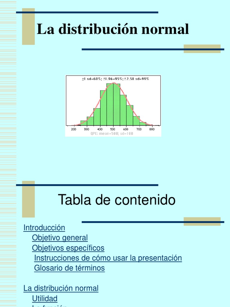 Modulo Sobre La Distribucion Normal | PDF | Distribución normal | Media 