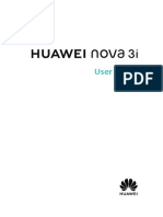 Huawei Nova 3i User Guide (ine-Lx1&ine-Lx2, Emui8.2, 01, English, Normal)