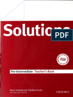 Matura Solutions Pre-Intermediate Teacher's Book PDF