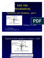 AAE 556 Aeroelasticity: Dynamics and Vibrations - Part 2