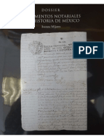 Mijares, Ivonne, Documentos Notariales y La Historia de México, Colegio de Notarios Del DF