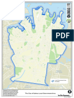 The City of Sydney Local Government Area: Port Jackson