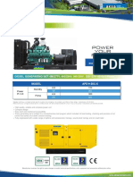APD1130C-6: Diesel Generating Set