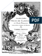 Jacques Champion de Chambonnieres - Pieces de Clavecin (Book 2, 1918.)