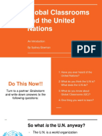 Introduction to Global Classrooms & The United Nations
