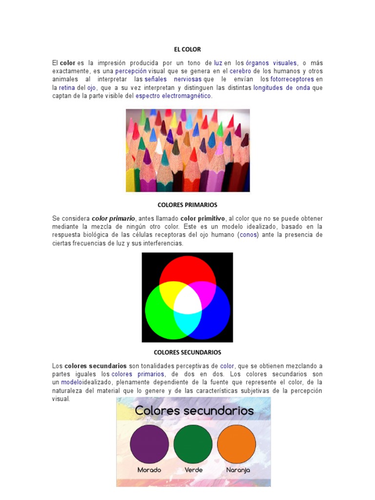 Teoría del Color y su Aplicación | PDF | Color | Radiación electromagnética
