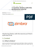 Zimbra Monitoring