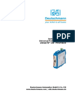 Instruction Manual Universal Fieldbus-Gateway Unigate CM - Profibus