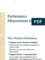 Performance Measurement in SCM