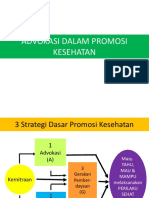 Advokasi Dalam Promosi Kesehatan