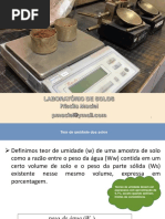 Lab. Solos - Aula 4 - Umidade dos solos.ppt