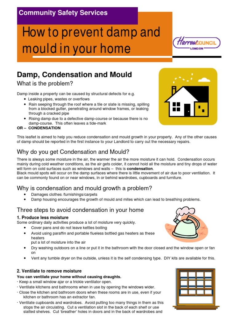 Condensation Leaflet Hvac Building Engineering