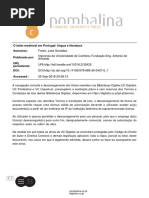 O Latim Medieval Em Portugal