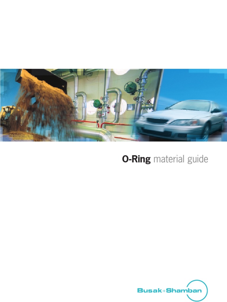 O Ring Material Guide Download Free PDF Materials Chemical Compounds