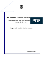 Eind Rapport Commissie Schuldenproblematiek 25 Juli 2003