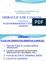 UNIDAD Ia-HIDRAD CANALES