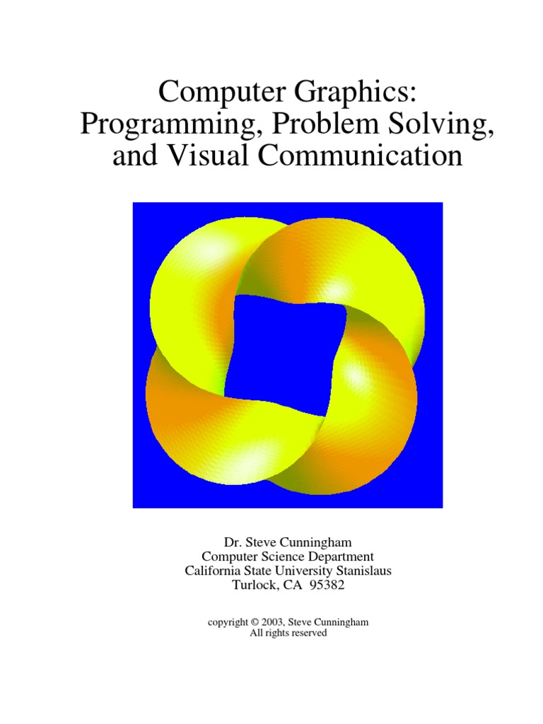 CG Programming | PDF | Texture Mapping | Graphics