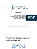 Informe de Topografía