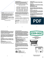 Steri-Dent Sterilizer Dry Heat Manual PDF