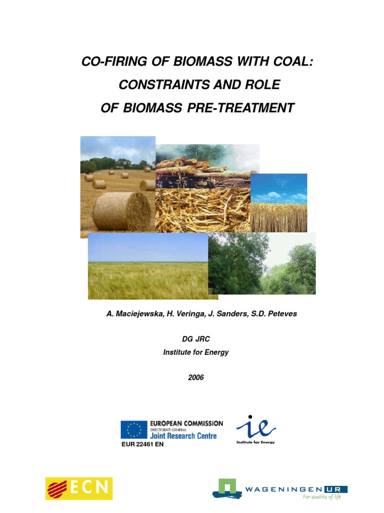 Cofiring Biomass With Coal | PDF