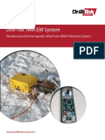Drill-Tek Twin EM System: Simultaneous Electromagnetic-Mud Pulse MWD Telemetry System