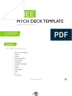 10 Slides Free Pitch Deck Template