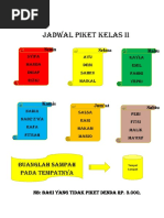 Jadwal Piket Kelas 2