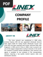 LINEX Company Profile - 2018