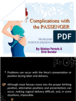 Complications With The Passenger 2