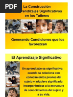 La Construcción de Aprendizajes Significativos