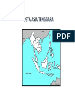 Peta Asia Tenggara Kosong