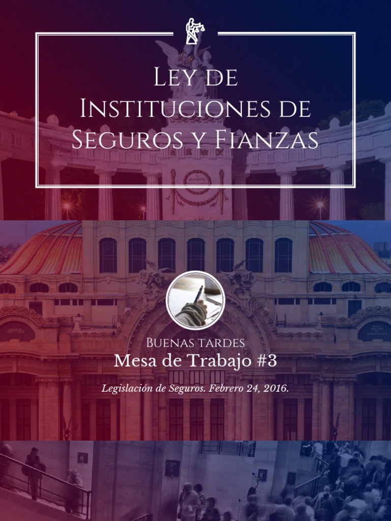 Ley de Instituciones de Seguros y Fianzas | PDF | Seguro | Sociedad de ...